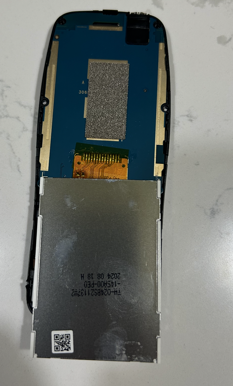Back of Nokia 3210