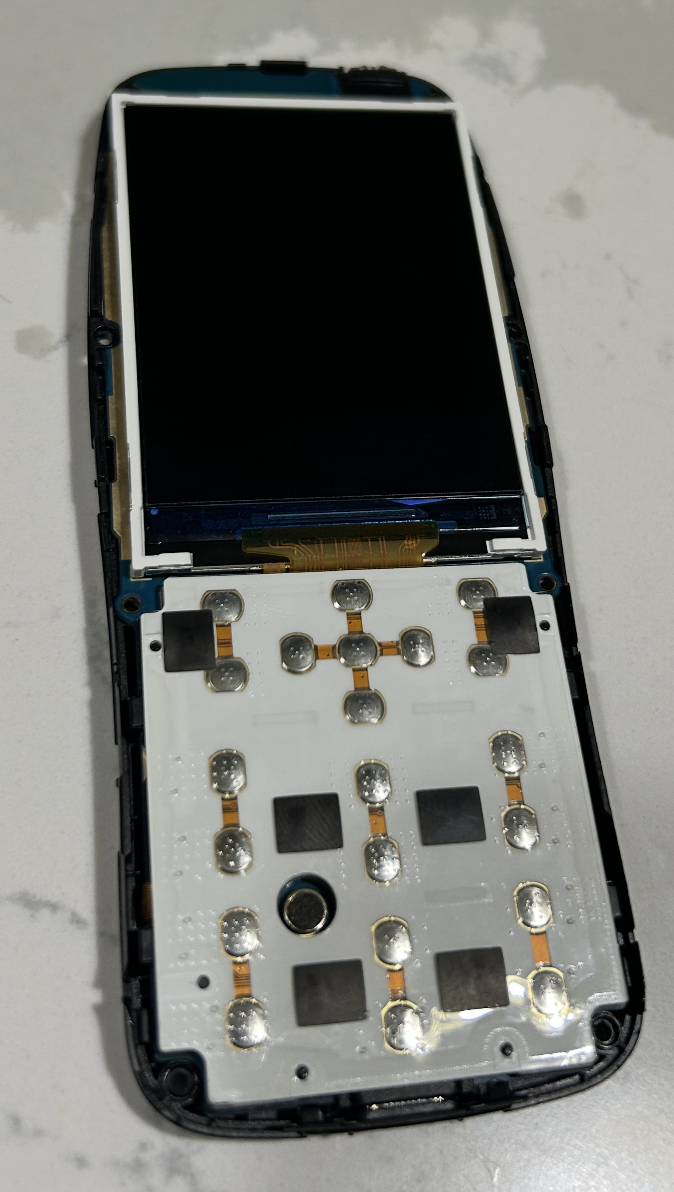 Front Teardown of Nokia 3210