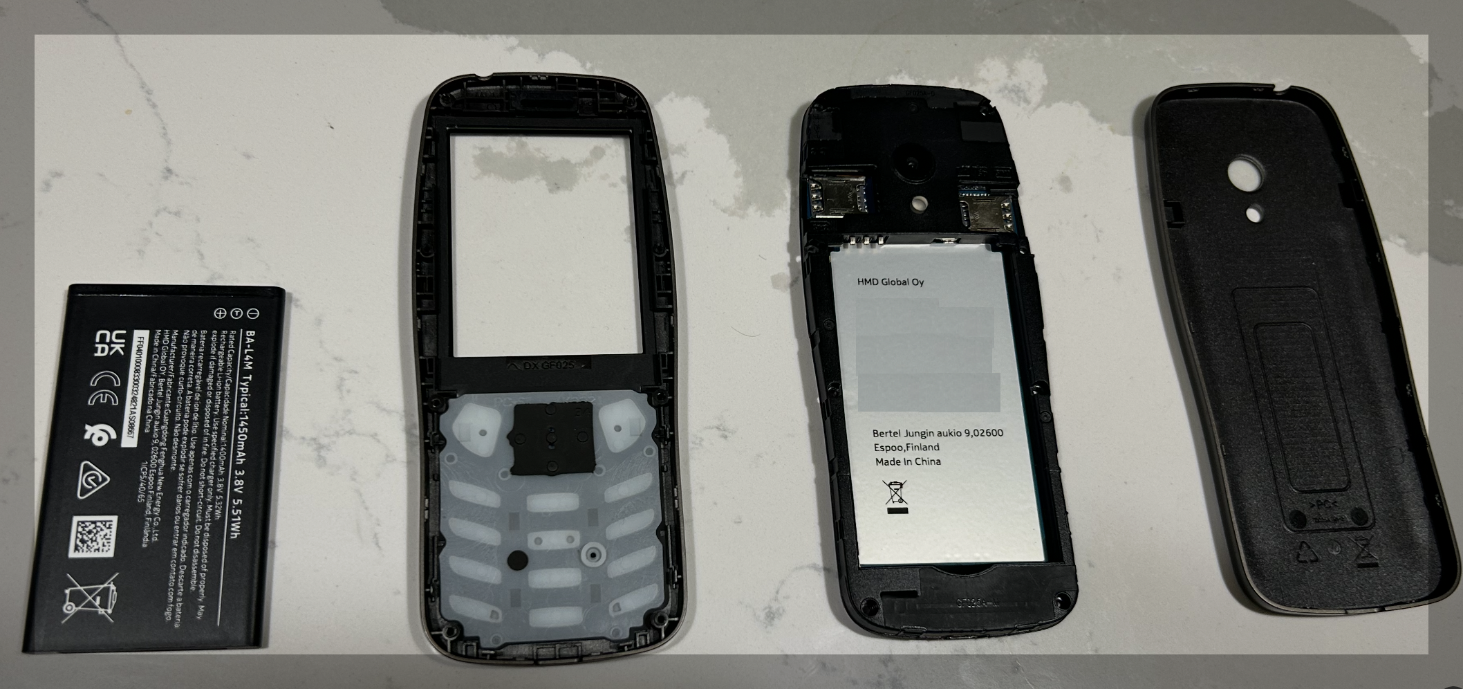 Teardown of Nokia 3210