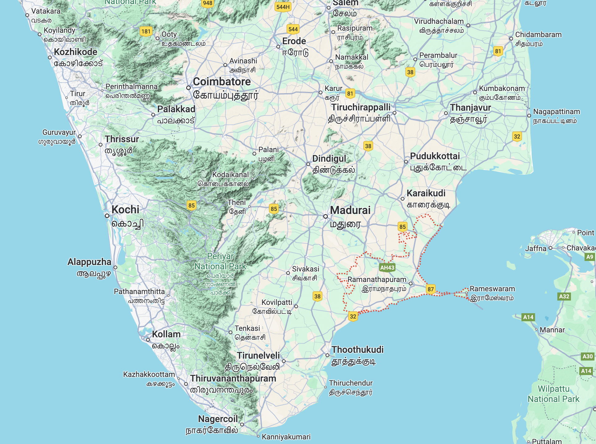 Southern Tamil-Nadu