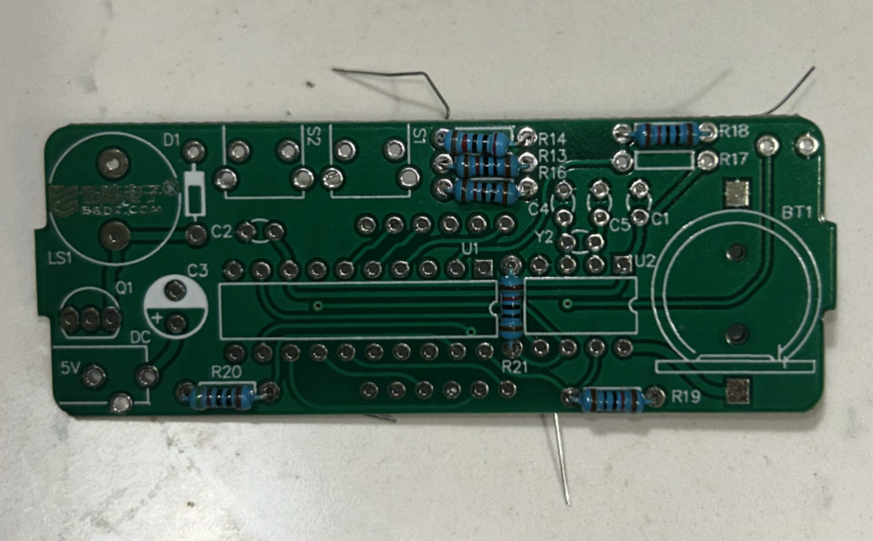 Installing Resistors