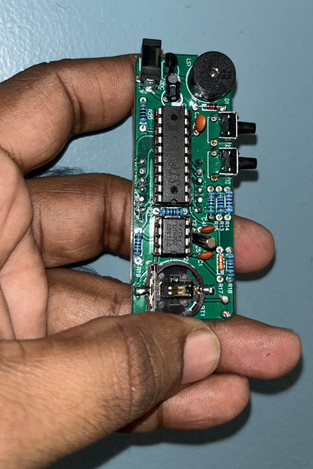 Installing Battery Holder