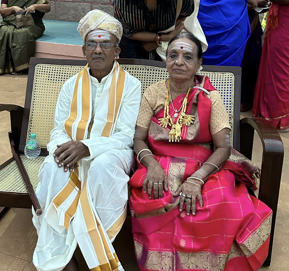 An Older Nagarathar Tamil Couple