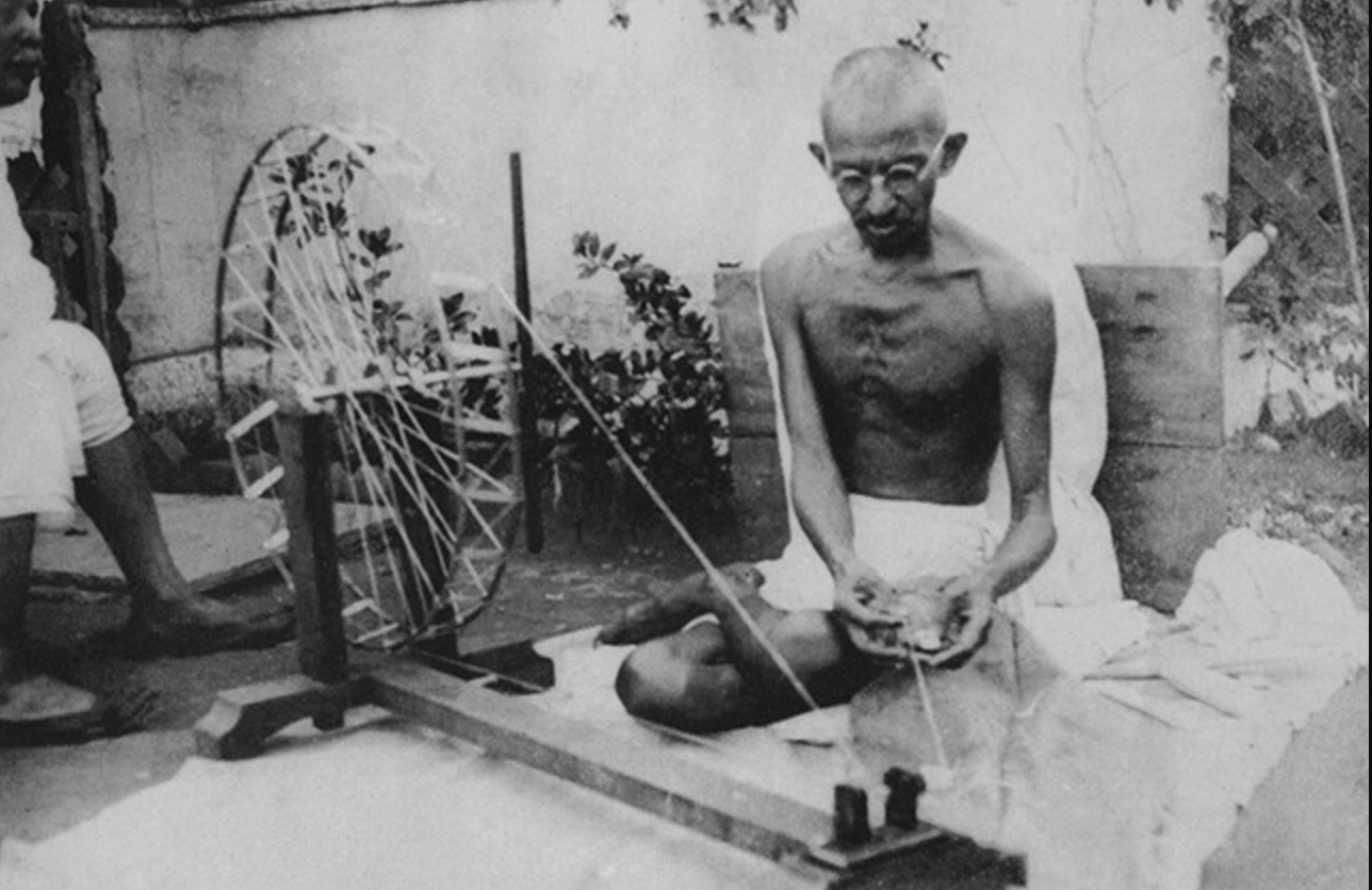 Gandhi.