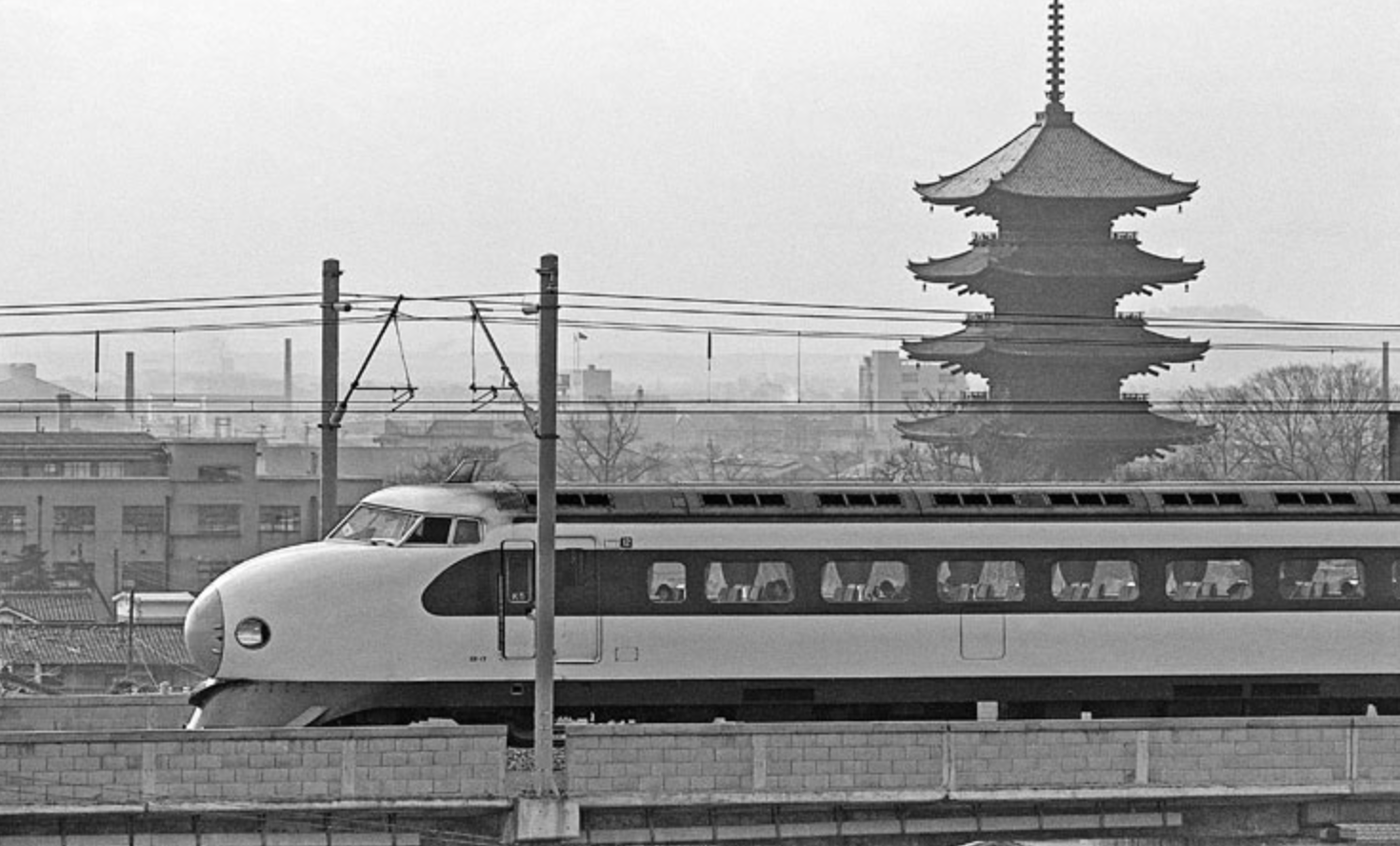 Japanese Train travelling