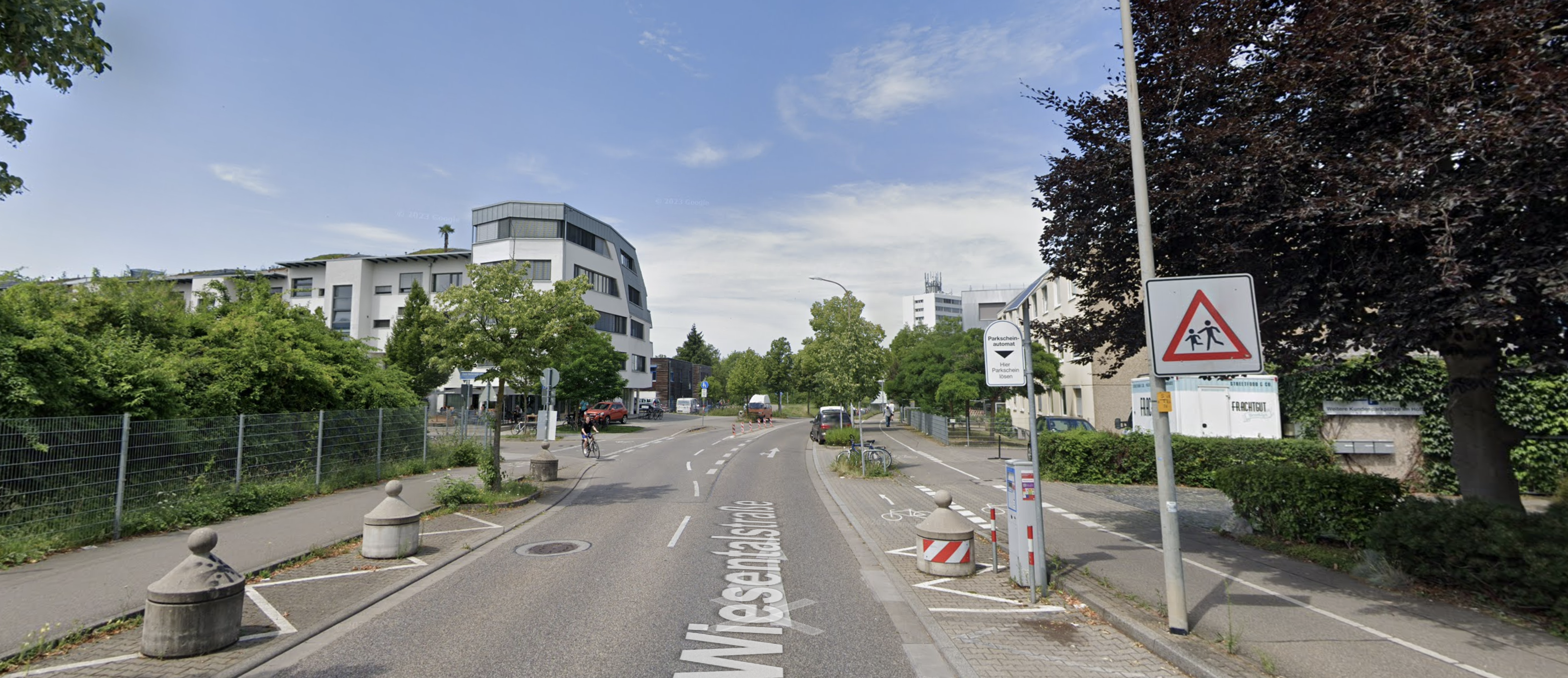 Roads in Freiburg