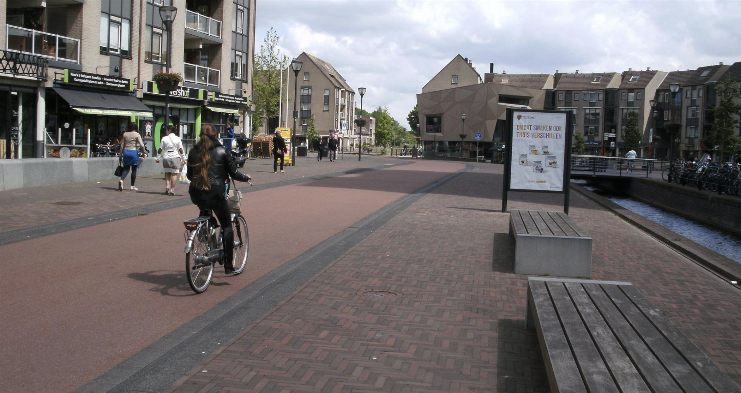 Cycling street in Houten